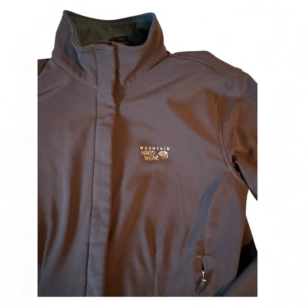 Women’s Mountain Hard Ware Softshell Jacket Brown - image 3